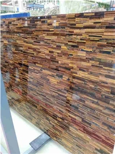 Synthetic Cat Eye Stone Slabs & Tiles, Semi Precious Stone Wall, Gemstone Slabs