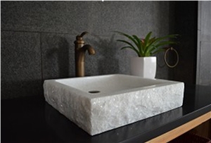 Crystal White Jade Marble Wash Basins & Sinks Crystal White Jade Marble Wash Basins & Sinks