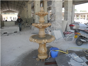 G682 Granite Garden Fountain, G682 Yellow Granite Ball Fountain G682 Granite Garden Fountain, G682 Yellow Granite Ball Fountain