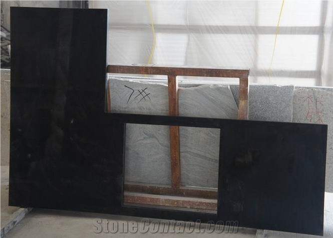 G684 Black Basalt Kitchen Countertop China Black Basalt Kitchen Work Tops