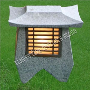 Grey Granite Garden Lamps & Lanterns