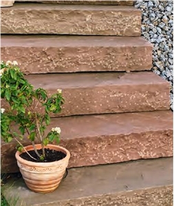 Red Sandstone Natural Sandstone Steps/Stairs/Treads