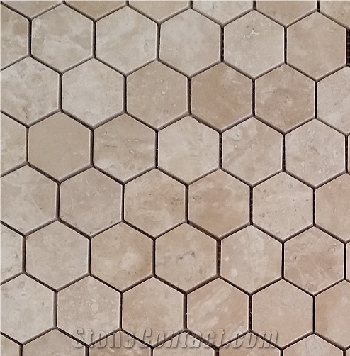 Beige Travertine Mosaic