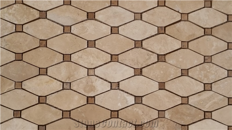 Beige Travertine Mosaic