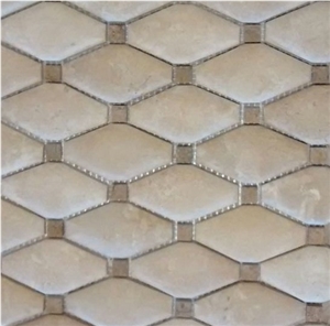Beige Travertine Mosaic