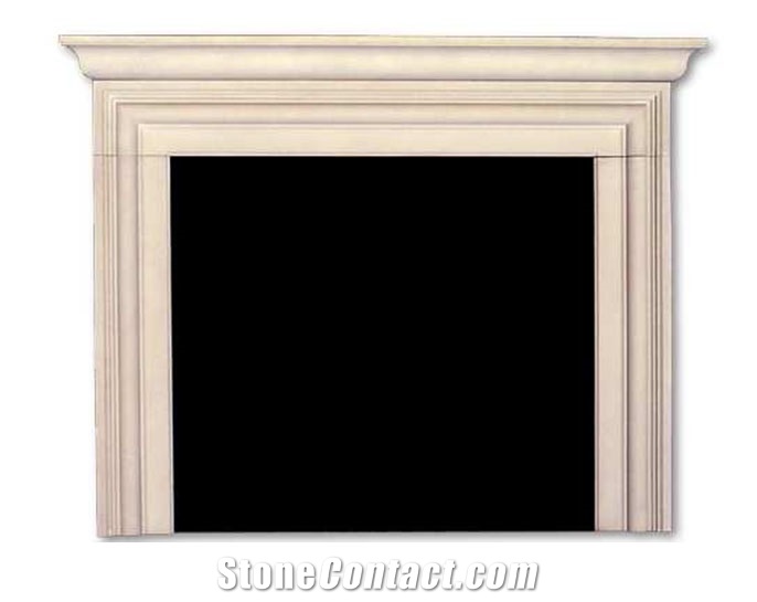 Man-Made Marble Stone Fireplace,Simple Design Artificial Marble Fireplace Mantel