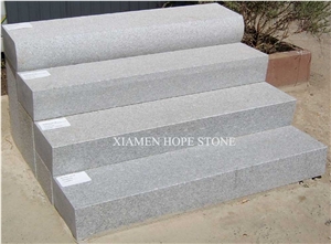 G601 Grey Granite Polished Stairs & Steps China Grey Granite