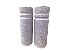 Granite Car Barrier Parking Stone , G603 Grey Granite Parking Stone