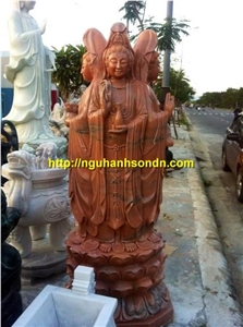 Four Side Buddha Statues