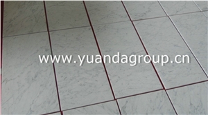 Bianco Carrara Marble Tiles, Italy White Marble