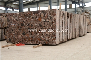 Rainbow Red Marble Slabs