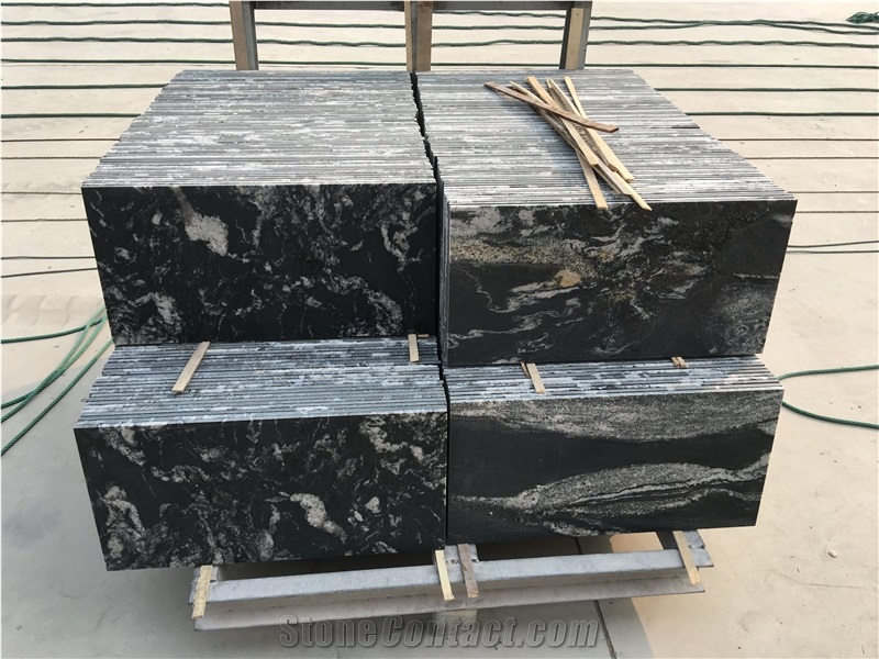 Nero Fantasy Granite Tiles and Slab, China Black Granite