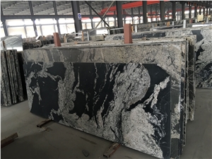 Nero Fantasy Granite Tiles and Slab, China Black Granite