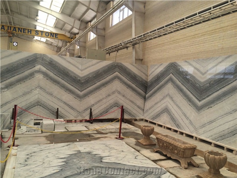 Sayman Marble Block, Iran Grey Marble