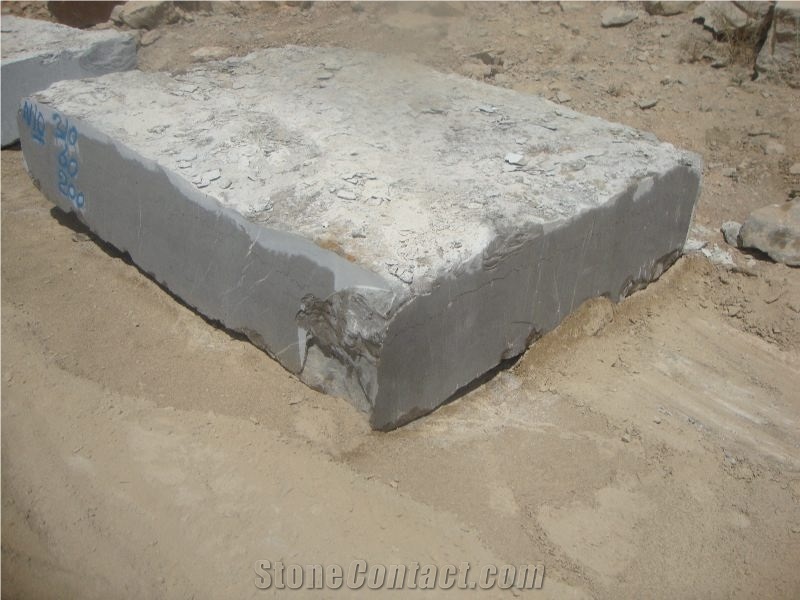 Silk Grey Marble Blocks Iran