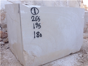Snowy Limestone, Iran White Limestone Block