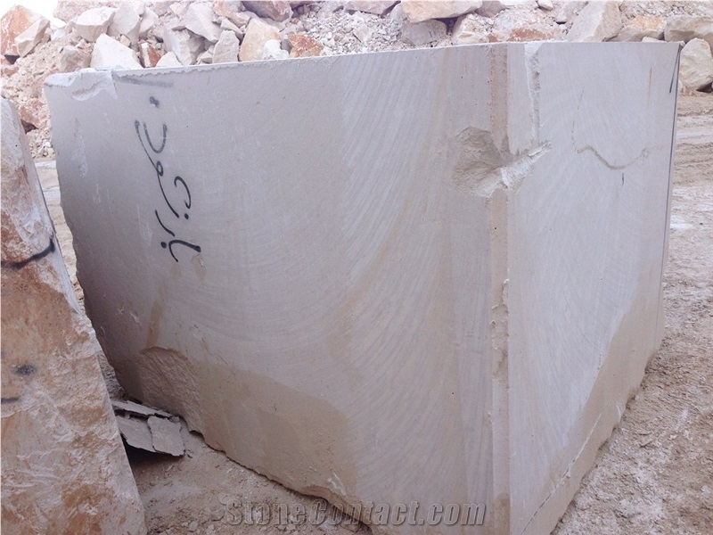 Snowy Limestone, Iran White Limestone Block