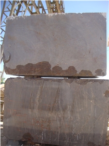 Spider Brown Marble Block, Iran Brown Marble