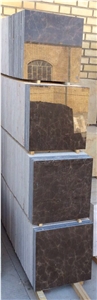 Spider Brown Marble Block, Iran Brown Marble
