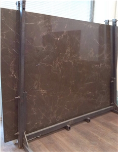 Spider Brown Marble Block, Iran Brown Marble