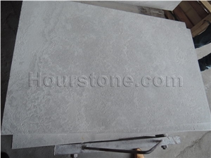 Wooden White Cross Cut Sandblast Tiles, White Serpenginate, White Wood Marble, Hot Sales, for Wall and Floor Covering