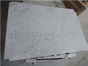 Wooden White Cross Cut Sandblast Tiles, White Serpenginate, White Wood Marble, Hot Sales, for Wall and Floor Covering