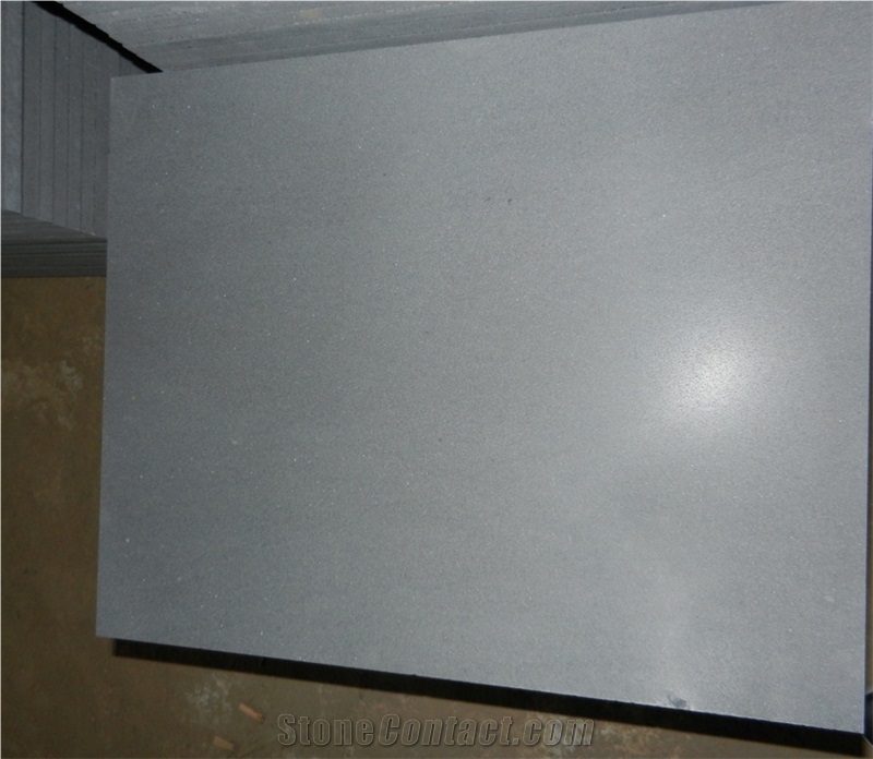 Hot Sale Wholesale Polished Grey Basalt Tiles, China Grey Basalt