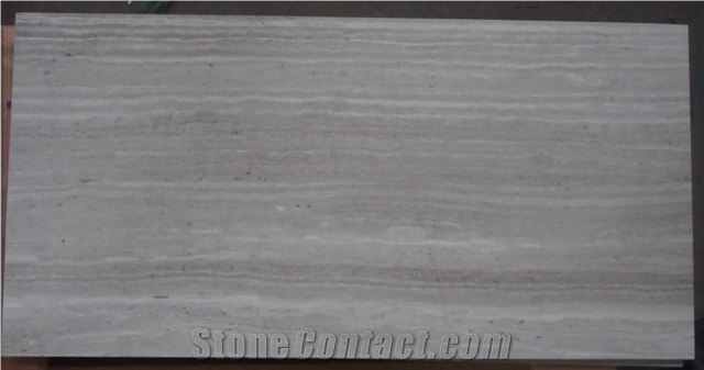 Popular High Quality Oak White Limestone Slabs, White Wooden Vein Limestone Tiles and Slabs