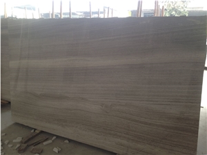 Popular Wooden Vein Timber Grey Limestone Slab & Tile, China Grey Limestone