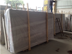 Popular Wooden Vein Timber Grey Limestone Slab & Tile, China Grey Limestone
