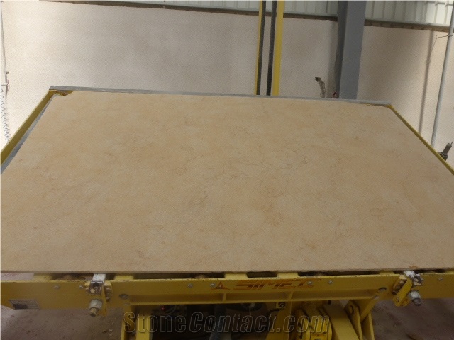 Rh 32 Jerusalem Dark Gold Limestone Tiles & Slabs, Beige Palestine Limestone for Flooring and Walling Tiles