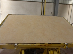 Rh 32 Jerusalem Dark Gold Limestone Tiles & Slabs, Beige Palestine Limestone for Flooring and Walling Tiles