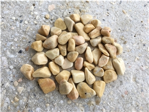 Yellow Marble Pebbles & Gravels