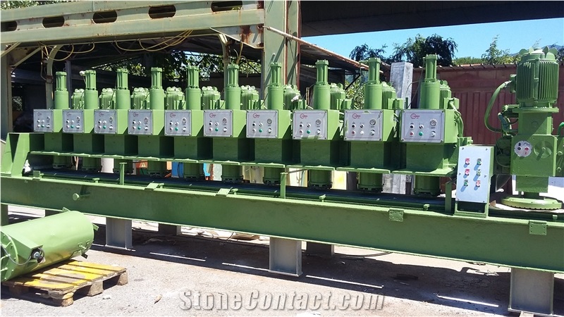 Used Polishing Line For Marble Tiles, Slabs