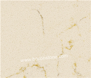 Artificial Quartz Stone-Cloud Beige Quartz Slabs & Tiles