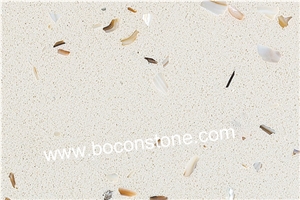 Artificial Quartz Stone-Crystal Shell Quartz Tile & Slab Engineered Stone Artificial Quartz Stone-Crystal Shell Quartz Tile & Slab Engineered Stone