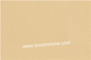 Artificial Quartz Stone-Jiwang Beige Quartz Surface Engineered Stone