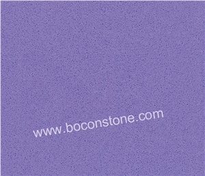 Artificial Quartz Stone-Pure Purple Quartz Slabs & Tiles