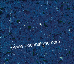 Artificial Quartz Stone Slabs & Tiles, Crystal Blue Quartz Artificial Quartz Stone Slabs & Tiles, Crystal Blue Quartz