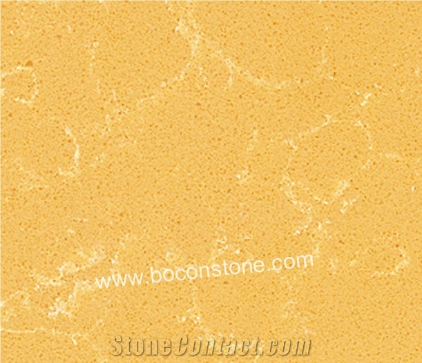 Artificial Quartz Stone Slabs & Tiles, Spring Yellow Quartz