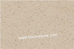 Artificial Quartz Stone Tiles & Slabs-Colored Glaze Gold