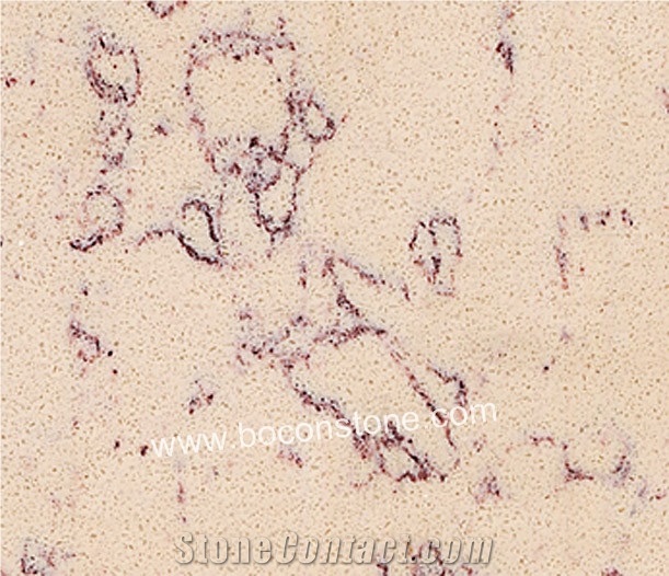 Artificial Quartz Stone-Tropical Beige Quartz Slabs & Tiles