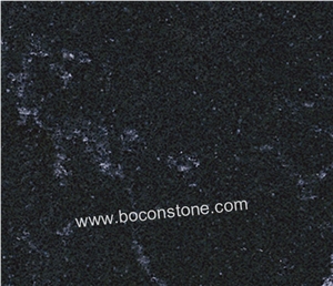Artificial Quartz Stone-Waterflow Black Quartz Slabs & Tiles