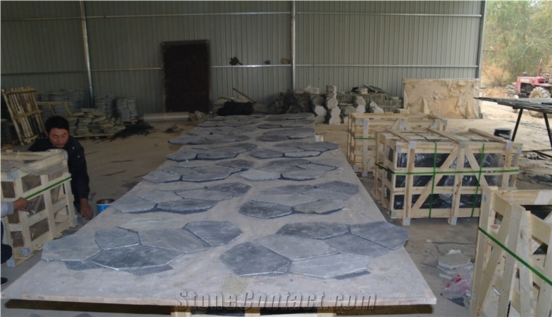 Black Slate Tiles, Slate Flagstone for Wall Floor