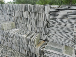 Split Face Slate Mushroom Stone, Slate Mushroom Wall Cladding, Mushroomed Stone
