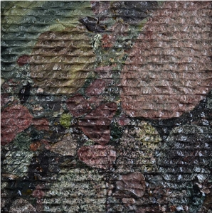 Natural Colorful Pebble Slab China Colorful Butterfly Granite Color Pearl Granite Slabs Tiles