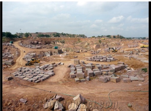 Guna Black Granite Blocks