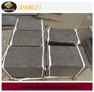 Cheap Yixian Black Granite Paving Stone, Walkway Pavers