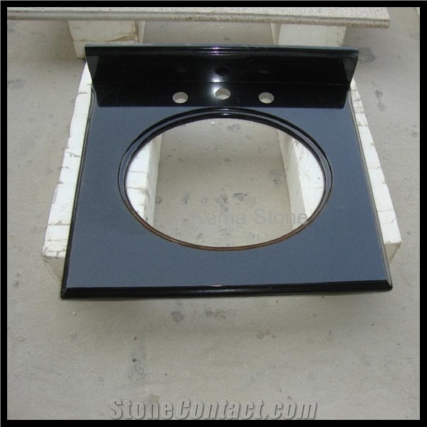 Shanxi Black Granite Vanity Top Bath Top