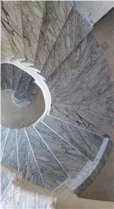 Bianco Carrara Marble Steps & Stairs